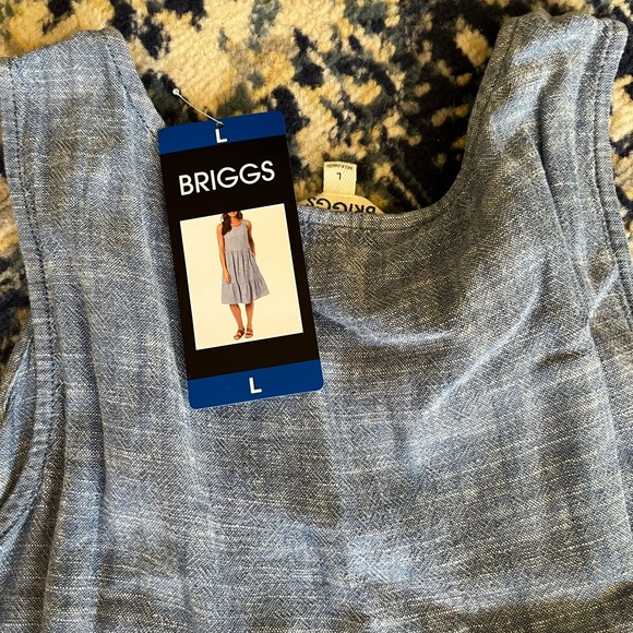 Briggs Tiered Linen Blend Dress Bundle - Picture 3 of 3